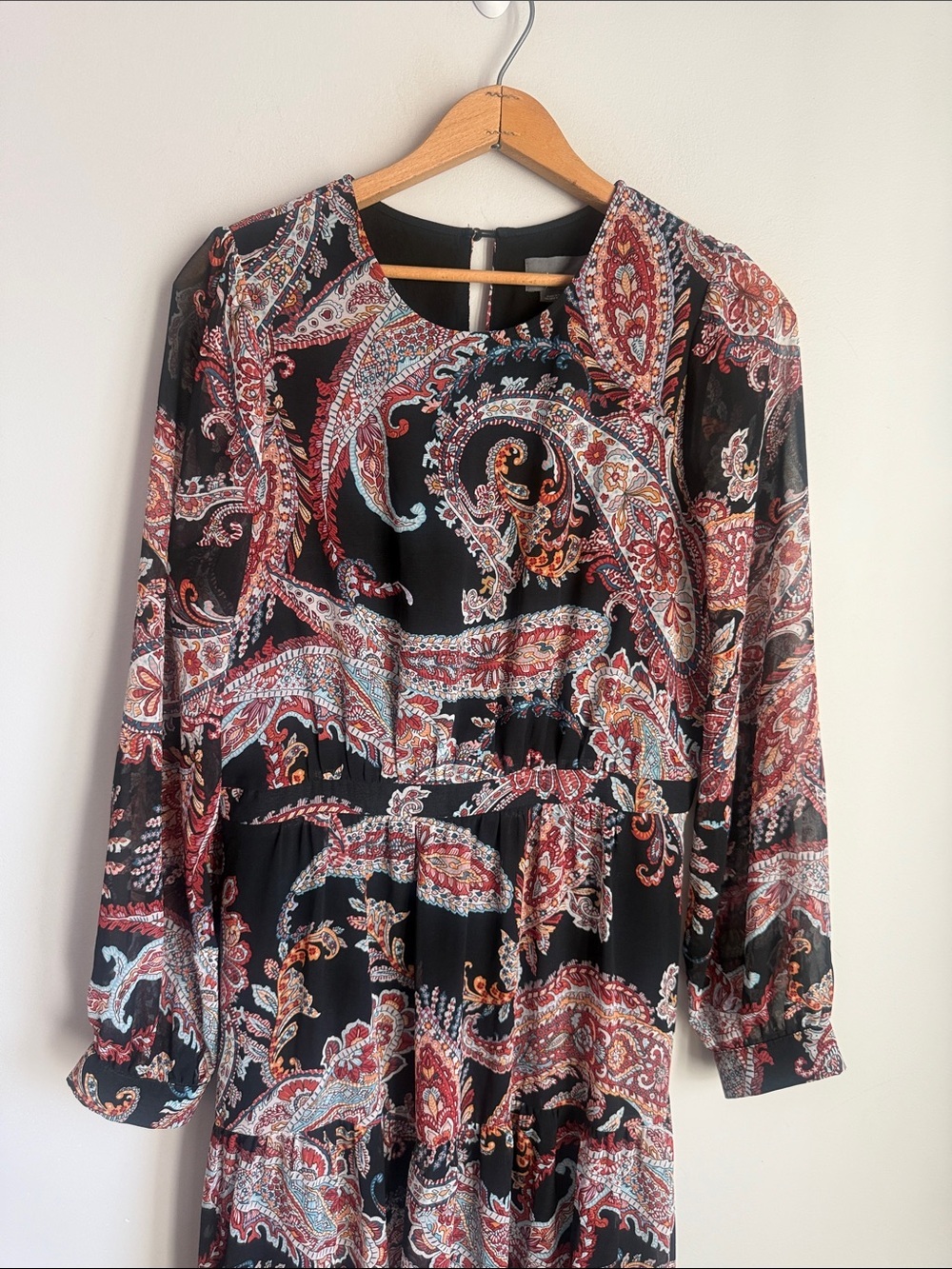 Anthropologie Paisley Maxi Dress 12 - Picture 6 of 10